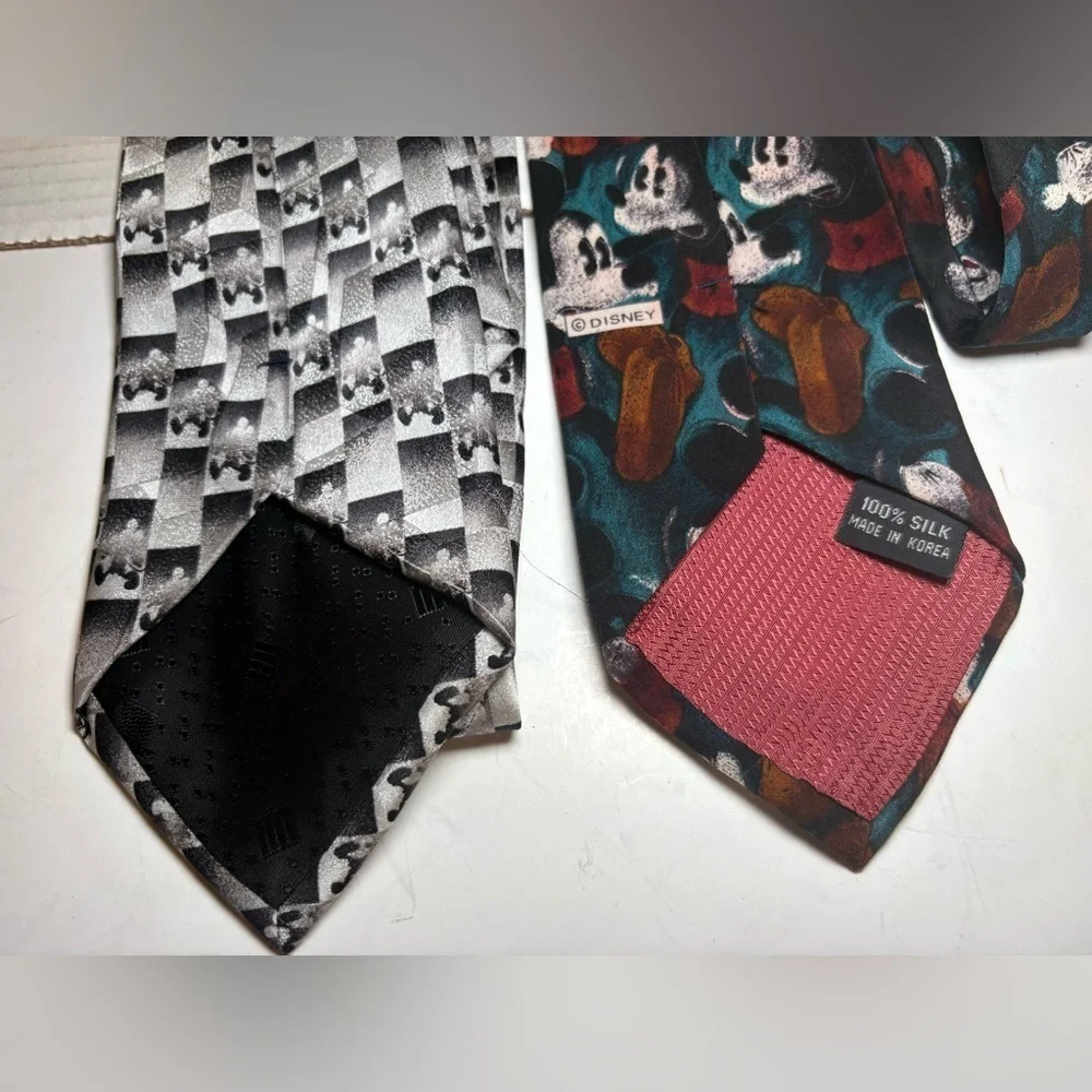 Vintage Disney Mickey Mouse Neck Ties